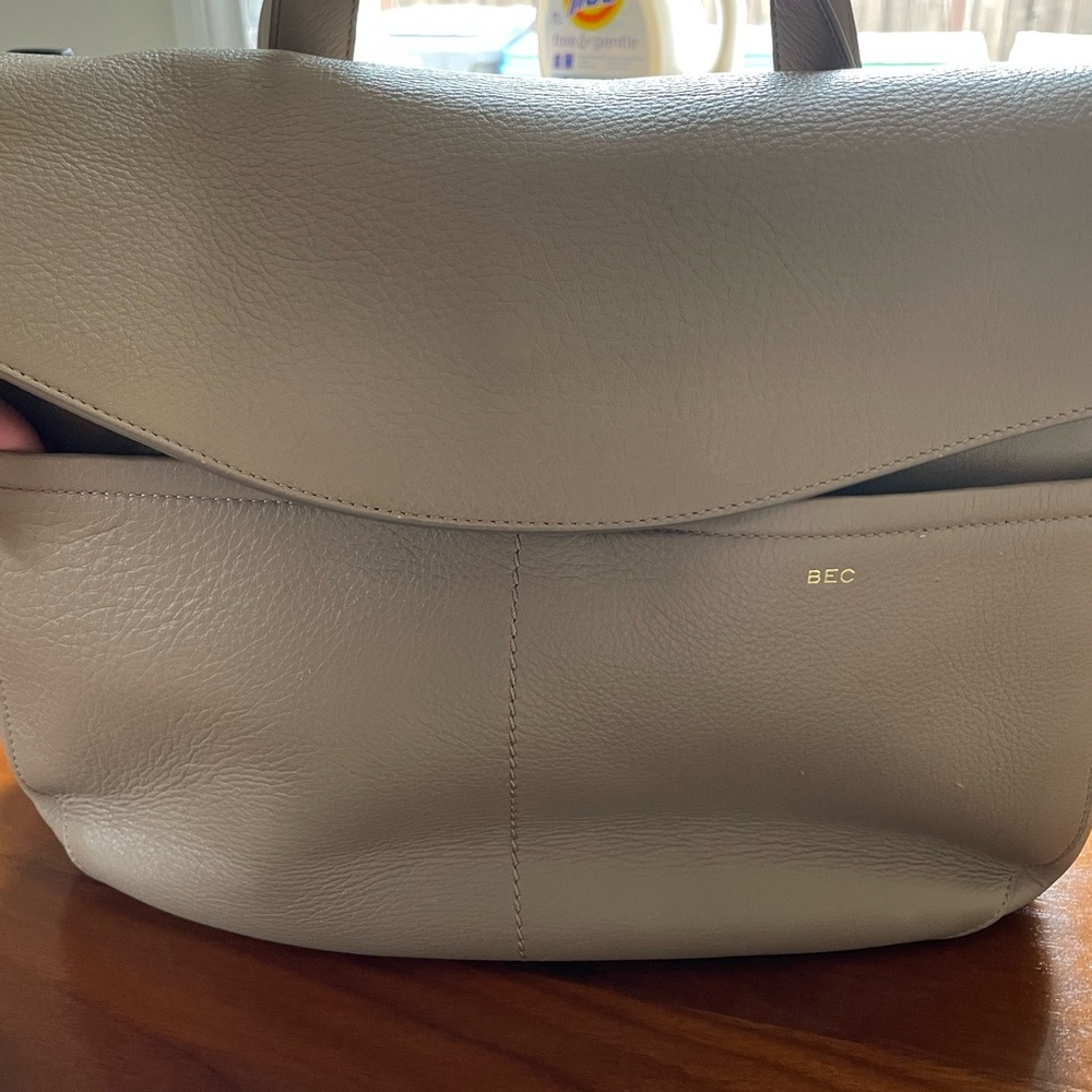 Stone Beige Cuyana Backpack